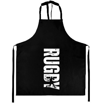 Discover Rugby Coach Vintage Distressed Rugby Aprons