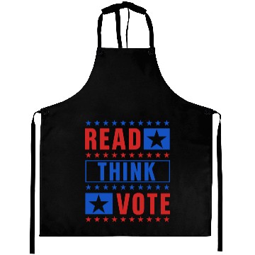 Discover Read Think Vote - Election Aprons