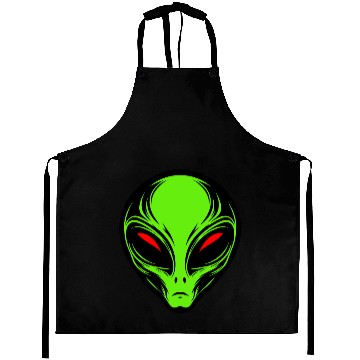 Discover Green Alien Aprons