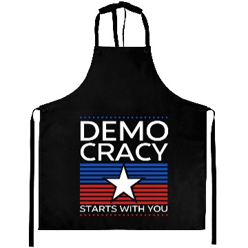 Discover Democracy Starts with You - Election - Vote Aprons