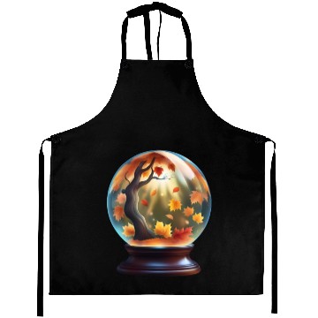 Discover Autumn crystal ball. Aprons