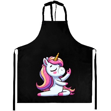 Discover Unicorn Yoga Meditation Autogenic Training Aprons