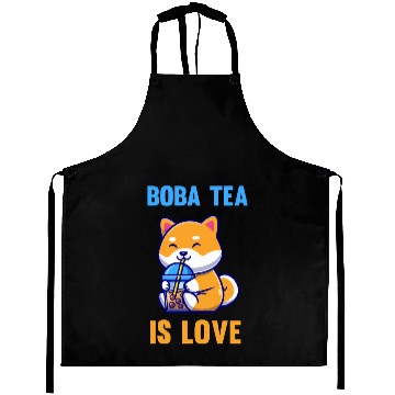 Discover Boba Tea is love Aprons
