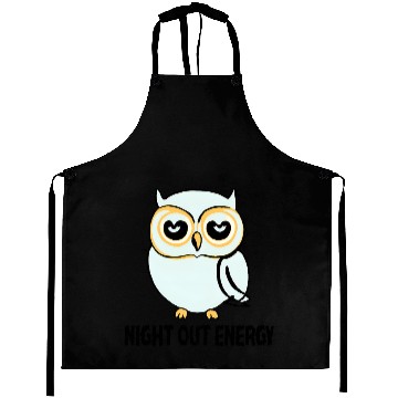 Discover Lazy Night Owl Aprons