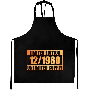 Discover 44th birthday Limited Edition - ꝏ Supply 12/1980 Aprons