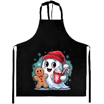 Discover Cute Christmas Ghost Aprons