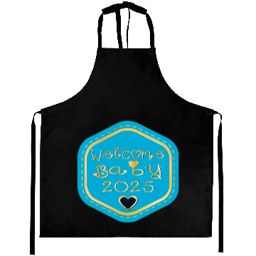 Discover BABY BOY 2025 WELCOME Aprons