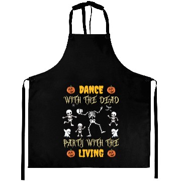 Discover Halloween Dead Dance Party Aprons design