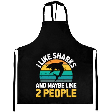 Discover Shark Lover Aprons