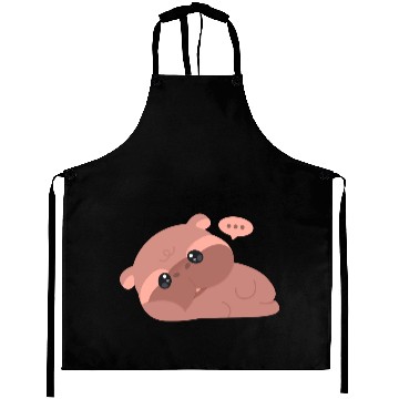 Discover Tired Pygmy Hippo Aprons