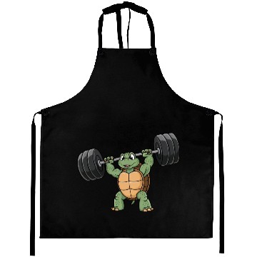 Discover Strong turtle fitness barbell workout training Aprons