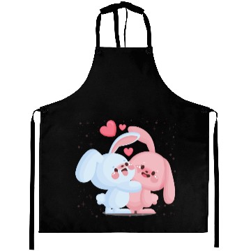 Discover I LOVE YOU RABIT Aprons