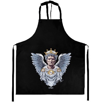 Discover Emperor Caesar with Angel Wings Aprons