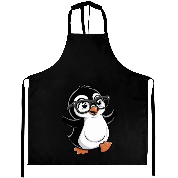 Discover Funny Penguin , Cute Penguin , Penguin Lovers Aprons