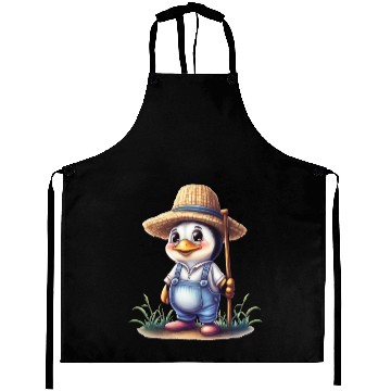 Discover Penguin Famila, Funny Penguin , Penguin Logo Aprons