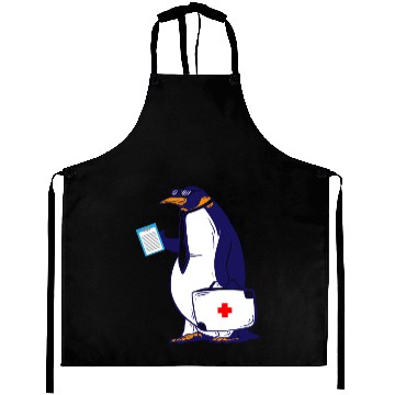 Discover Penguin Doctor, Penguin Famila, funny penguin Aprons