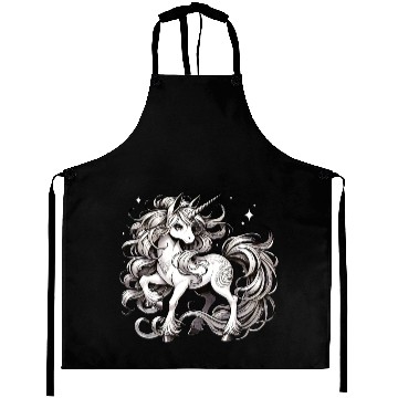 Discover Manga Magic Unicorn Aprons