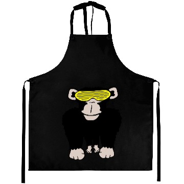 Discover Funky Sunglasses Gorilla Cool Party Monkey Funny Aprons