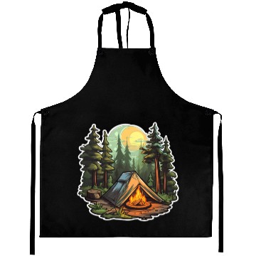 Discover Tents Forest Nature Camping Aprons