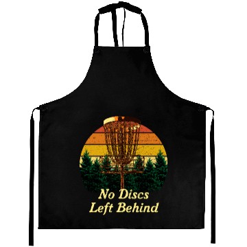 Discover No Discs Left Behind Disc Golf Contest Golfer Game Aprons