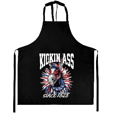 Discover Patriotic American Donkey Democrat Aprons