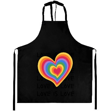 Discover Love is Love Embrace Every Kind of Love Aprons