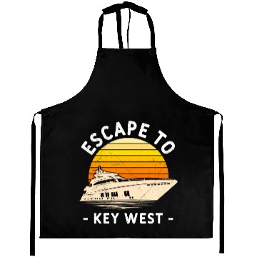 Discover Florida ESCAPE TO KEY-WEST Sailing Florida Aprons