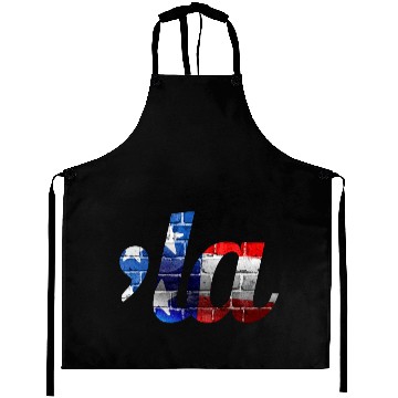 Discover Comma la Kamala Harris USA flag Aprons