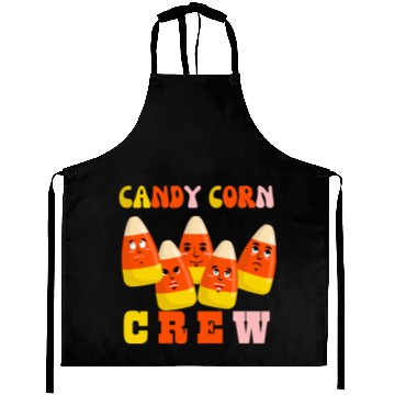 Discover Candy Corn Crew Aprons