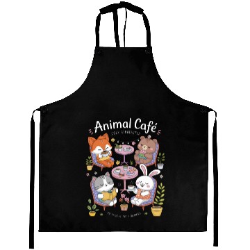 Discover Furry Friends Café Aprons