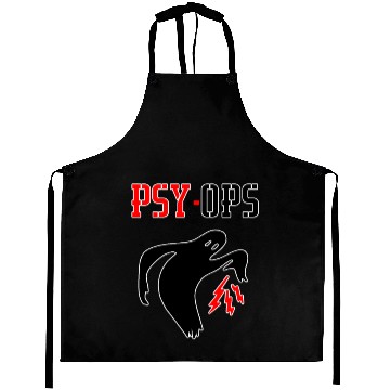 Discover Psy-ops Secret Military Group US Armed Forces Aprons