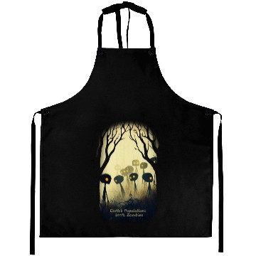 Discover 100% Zombies Aprons