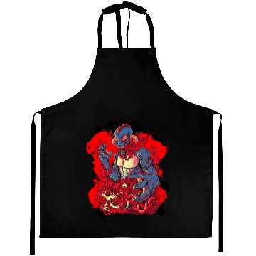 Discover Fantasy Horror Creature - Death Lagoon Aprons