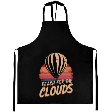 Discover Reach For The Clouds Hot Air Balloon Inspiration Aprons