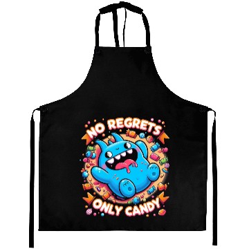 Discover Stitch Halloween Disneyland No Regrets Only Candy Aprons