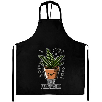Discover Life is Ferntastic Aprons