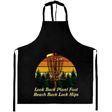 Discover Look Back Plant Foot Reach Back Lock Hips Disc Gol Aprons