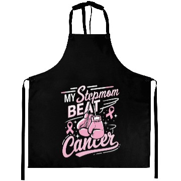 Discover My Stepmom Beat Cancer Breast Cancer Awareness Aprons