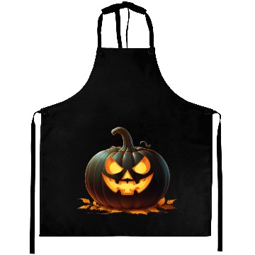 Discover Midnight Glow: Enchanted Halloween Pumpkin Aprons