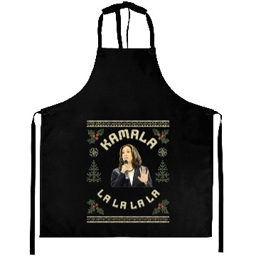Discover Kamala Harris singing Christmas Carol Aprons