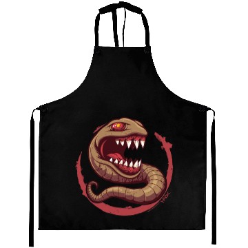 Discover The Communist Worm: Comrade of Horror Aprons