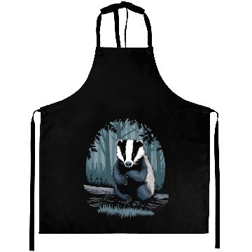 Discover Cottagecore Badge in enchanting Forest Aprons