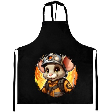Discover Mouse Firefighter Aprons