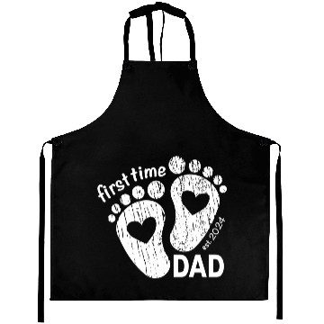 Discover First time dad - newborn father design 2024 Aprons