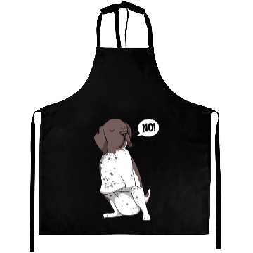 Discover GSP Lovers Funny German Shorthaired Pointer Dog Aprons