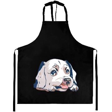 Discover A Cute Puppy Aprons