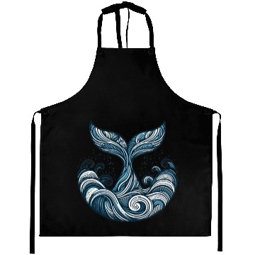 Discover Whale Tail and Waves Aprons