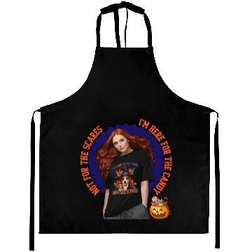 Discover for candy happy Halloween Aprons