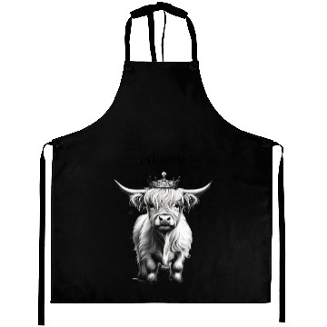 Discover Princess Highland Baby Cow Aprons