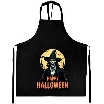 Discover Halloween Horror Witch Aprons